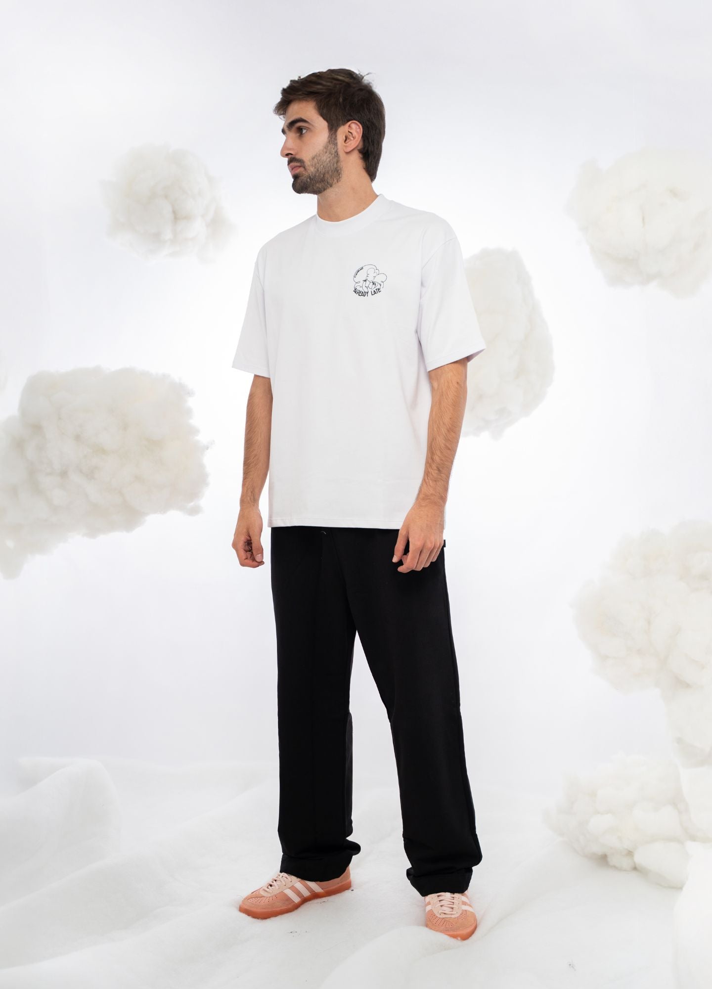 Late Oversized - Blanco