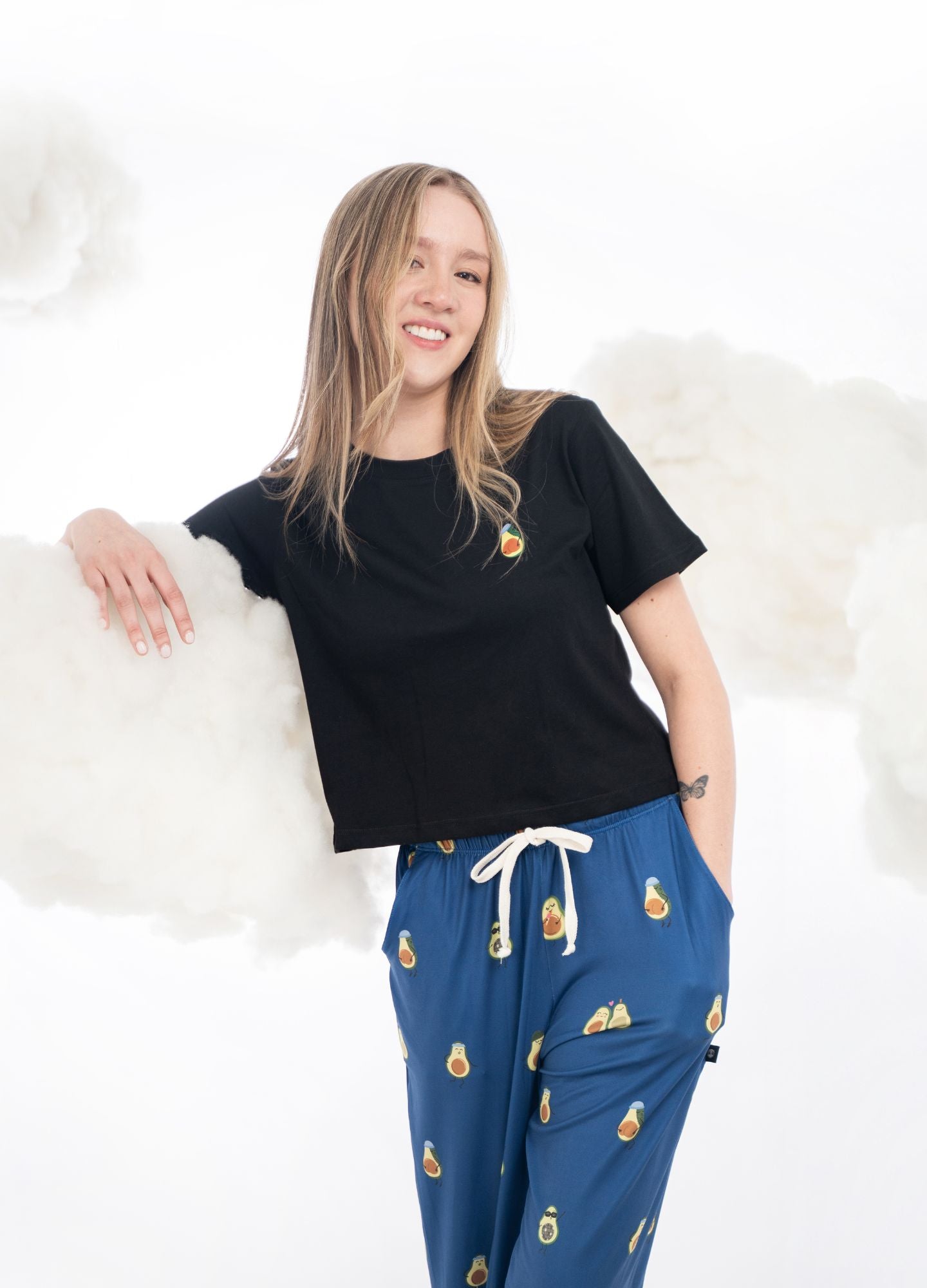 Conjunto Pantalón Aguacates - Azul