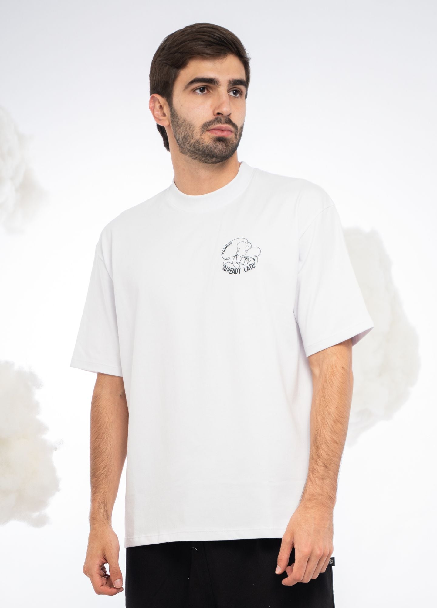 Late Oversized - Blanco