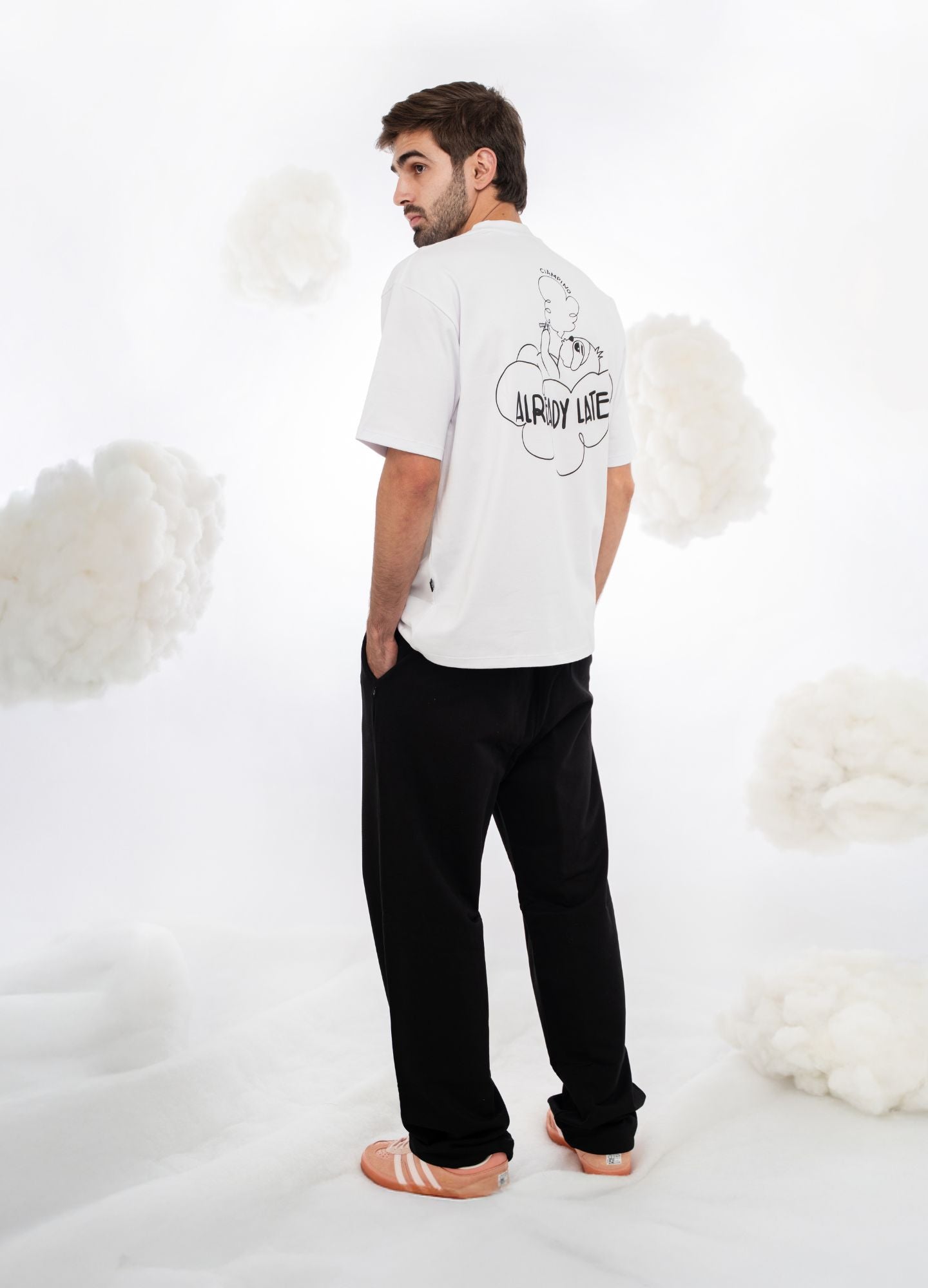 Late Oversized - Blanco