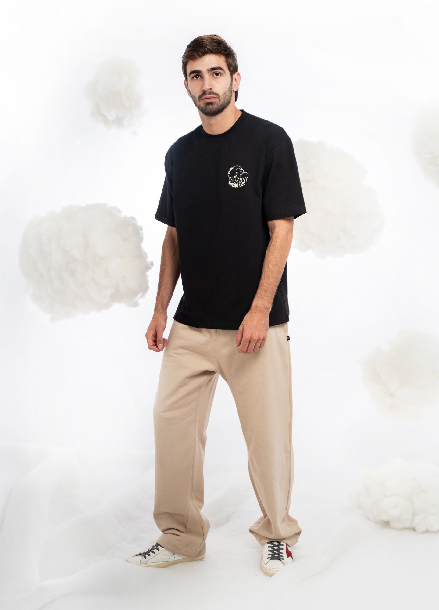 Late Oversized - Negro