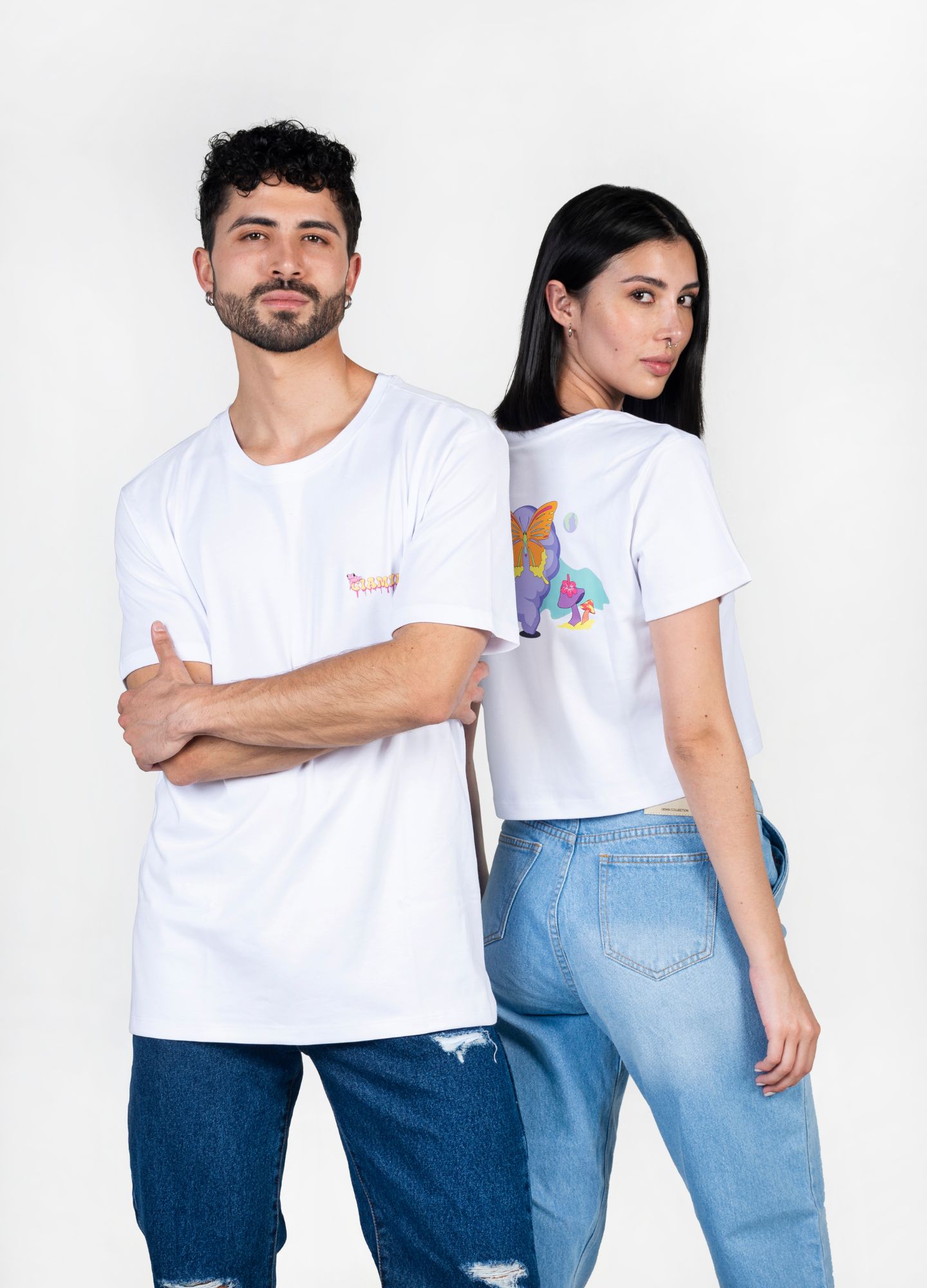 Oasis Crop Top – Blanco - CIAMPINO