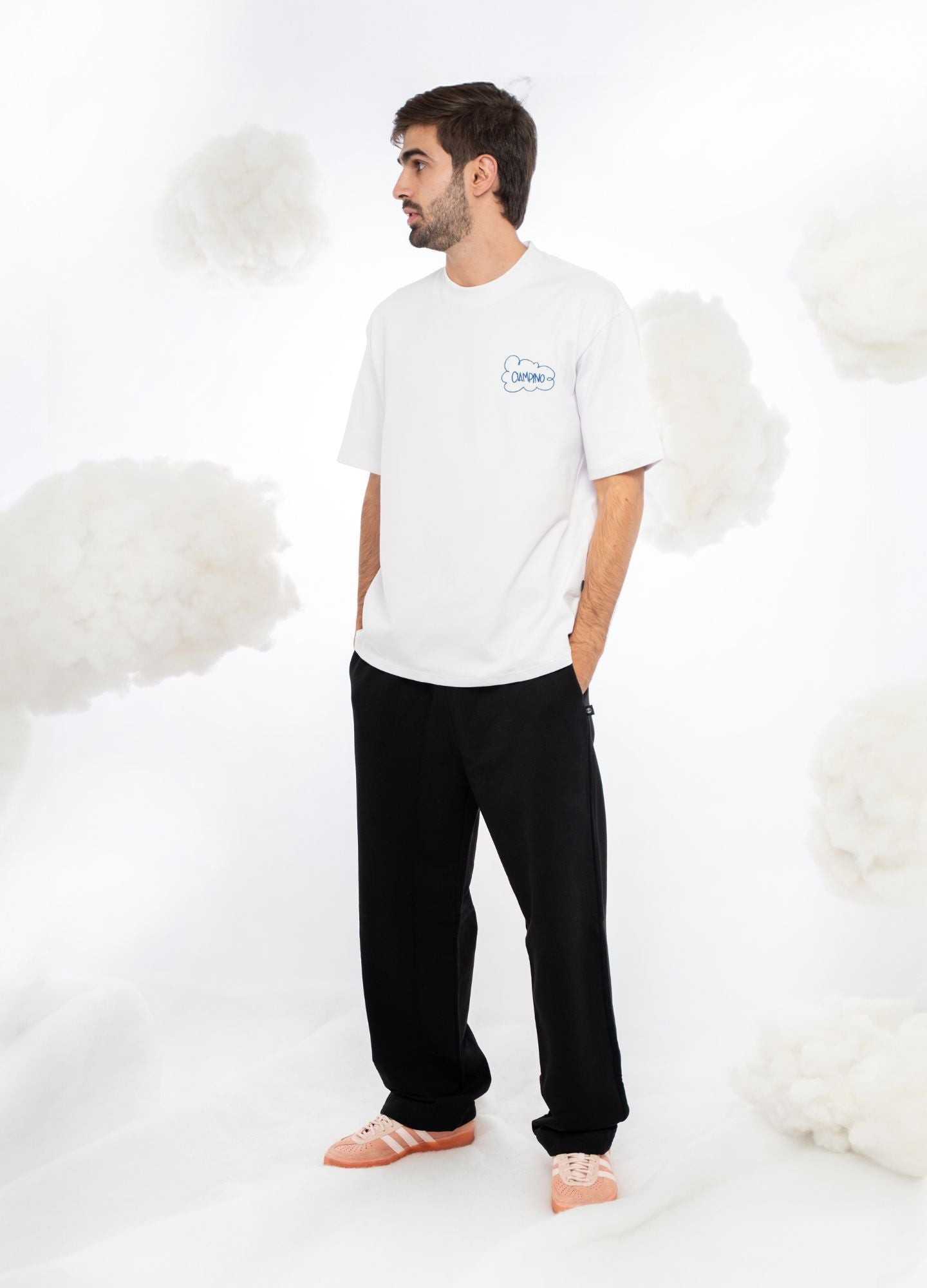 Clouds Oversized - Blanco