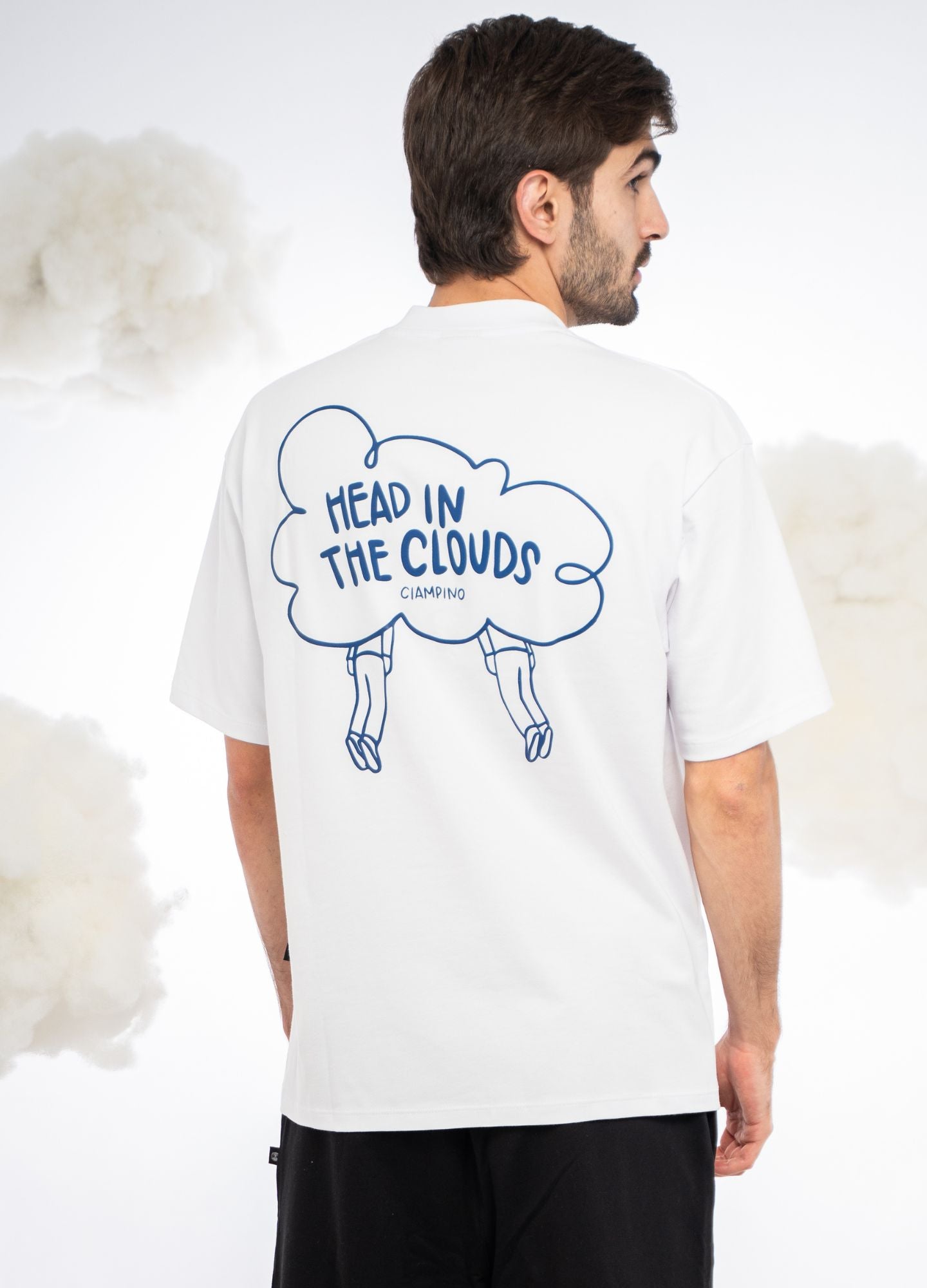 Clouds Oversized - Blanco