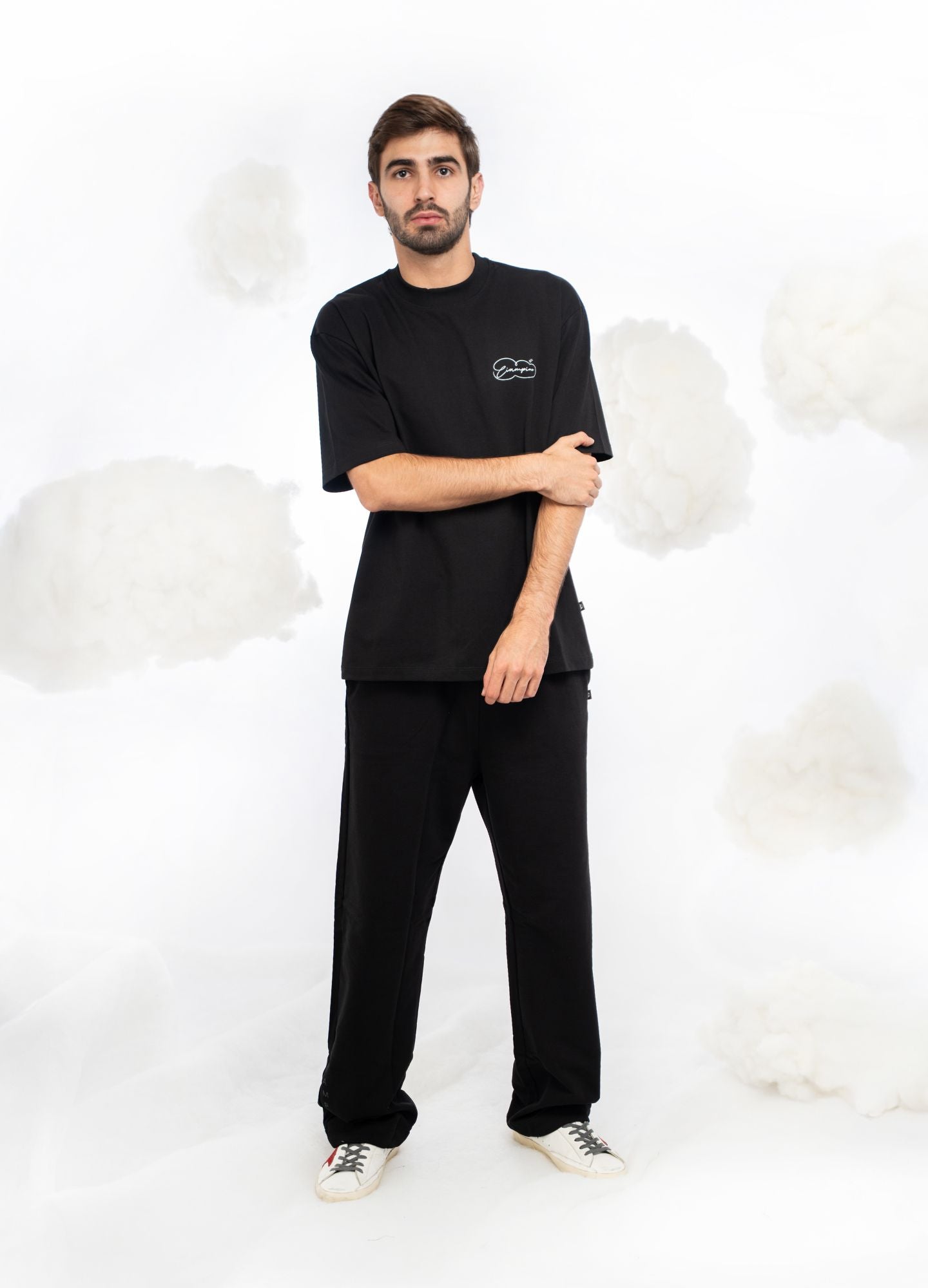 Nubes Oversized - Negro