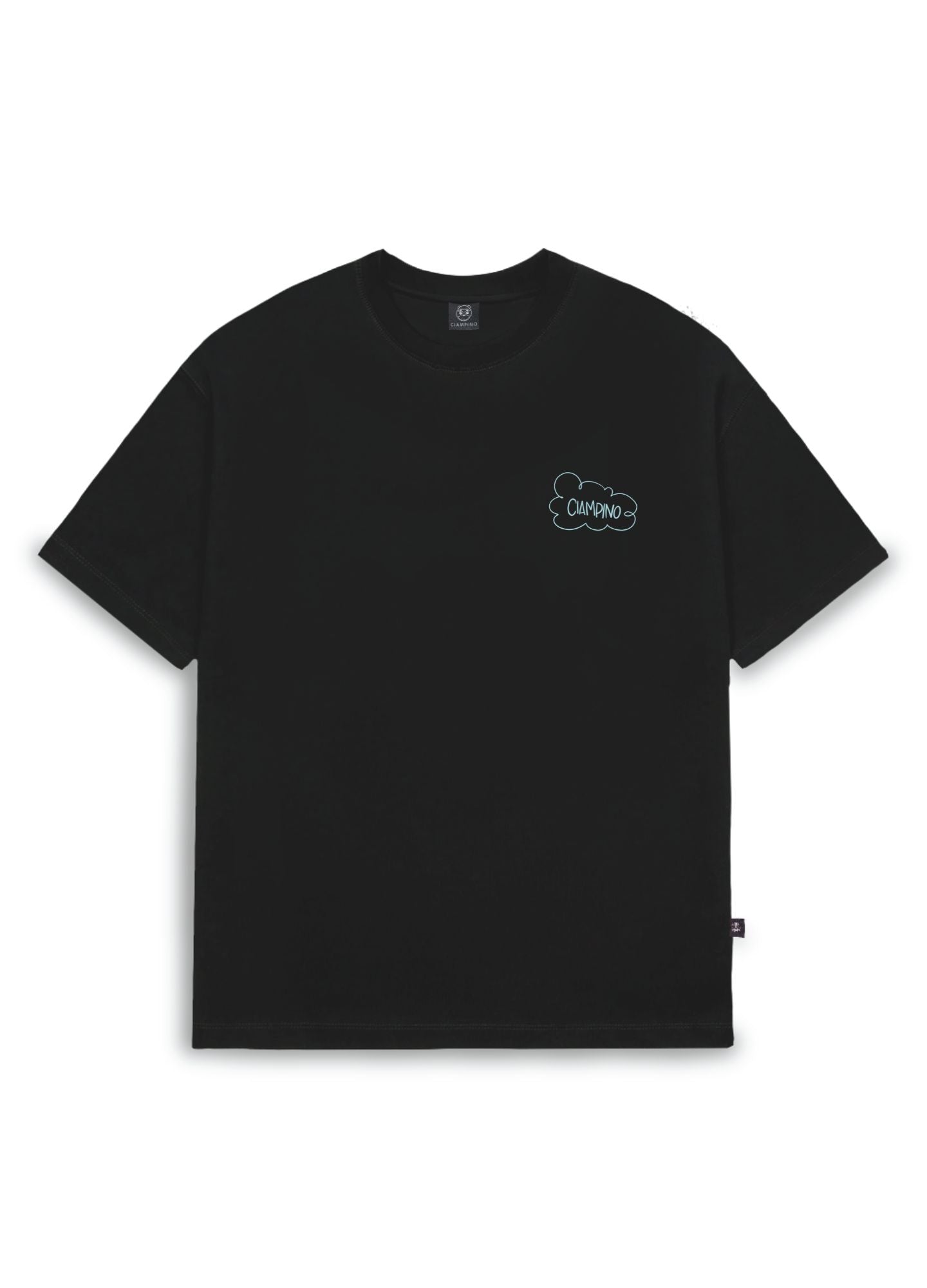 Clouds Oversized - Negro