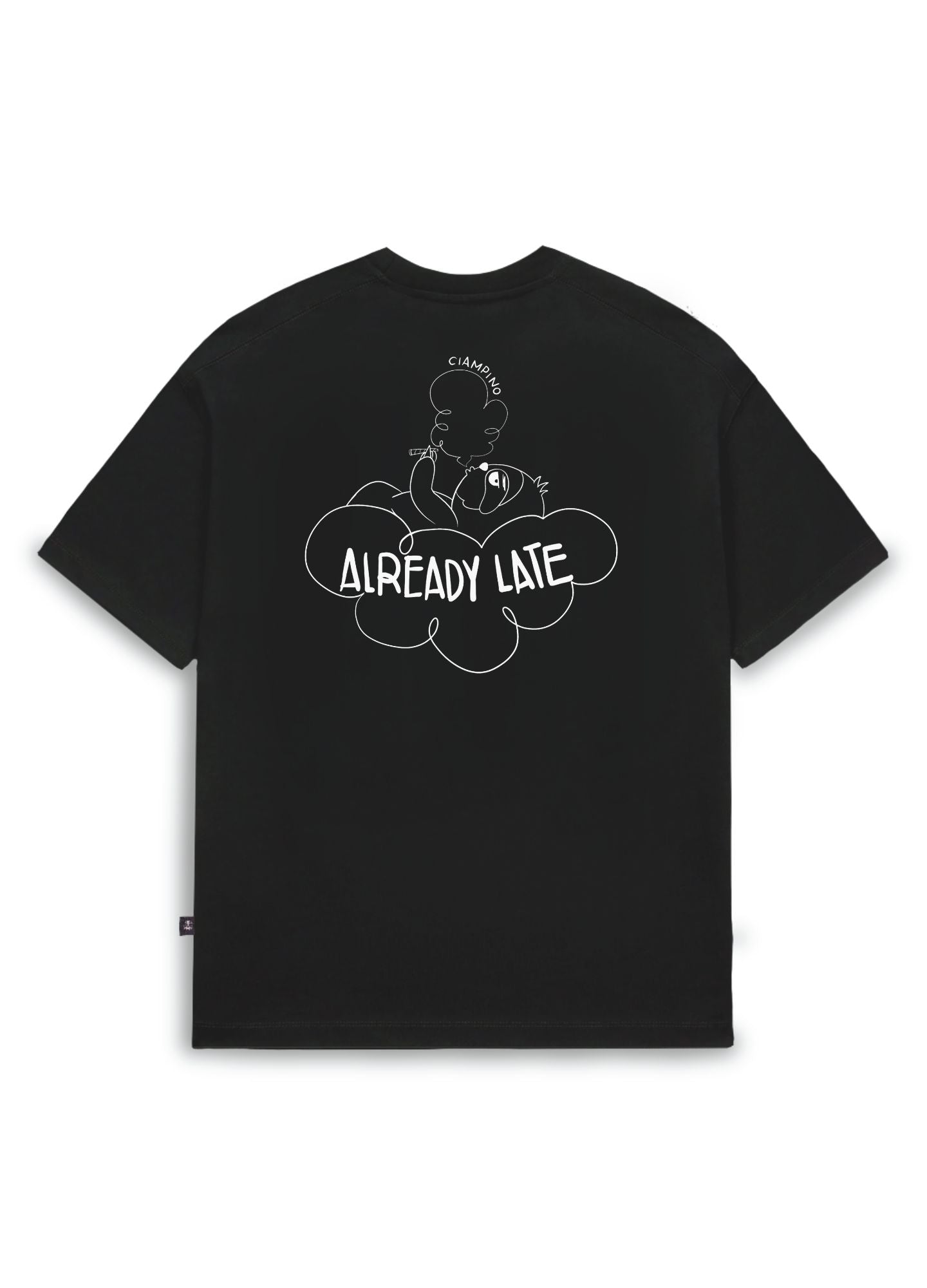 Late Oversized - Negro