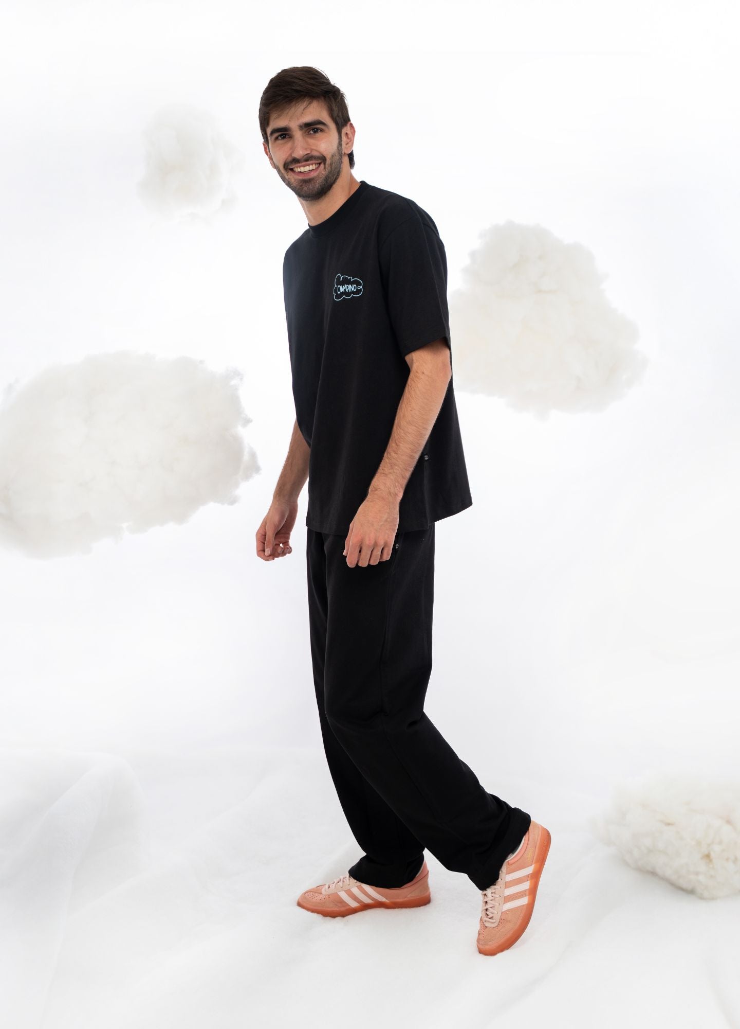 Clouds Oversized - Negro
