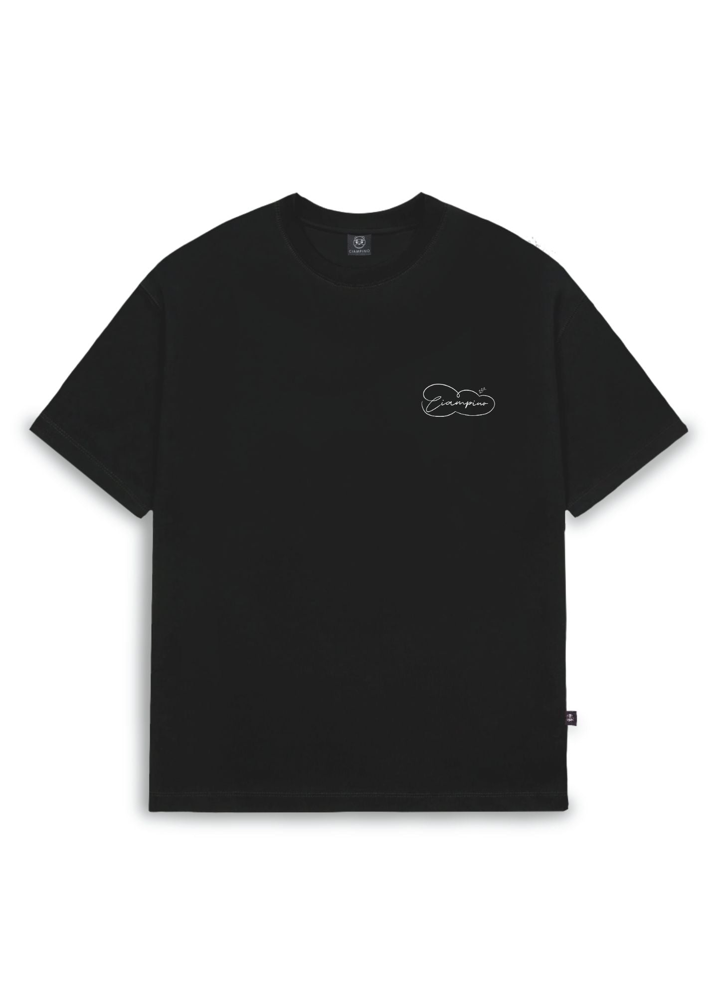 Nubes Oversized - Negro