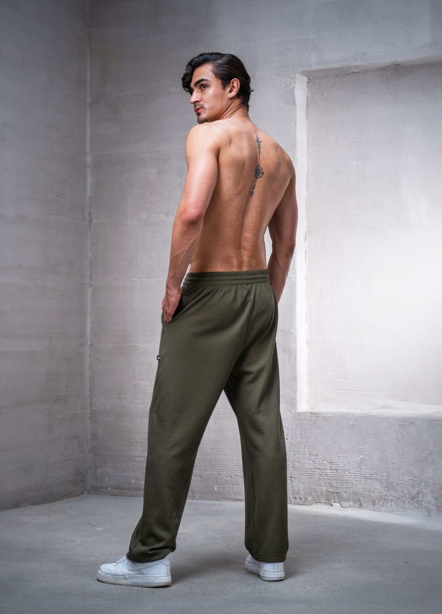 Pantalón Grid - Verde