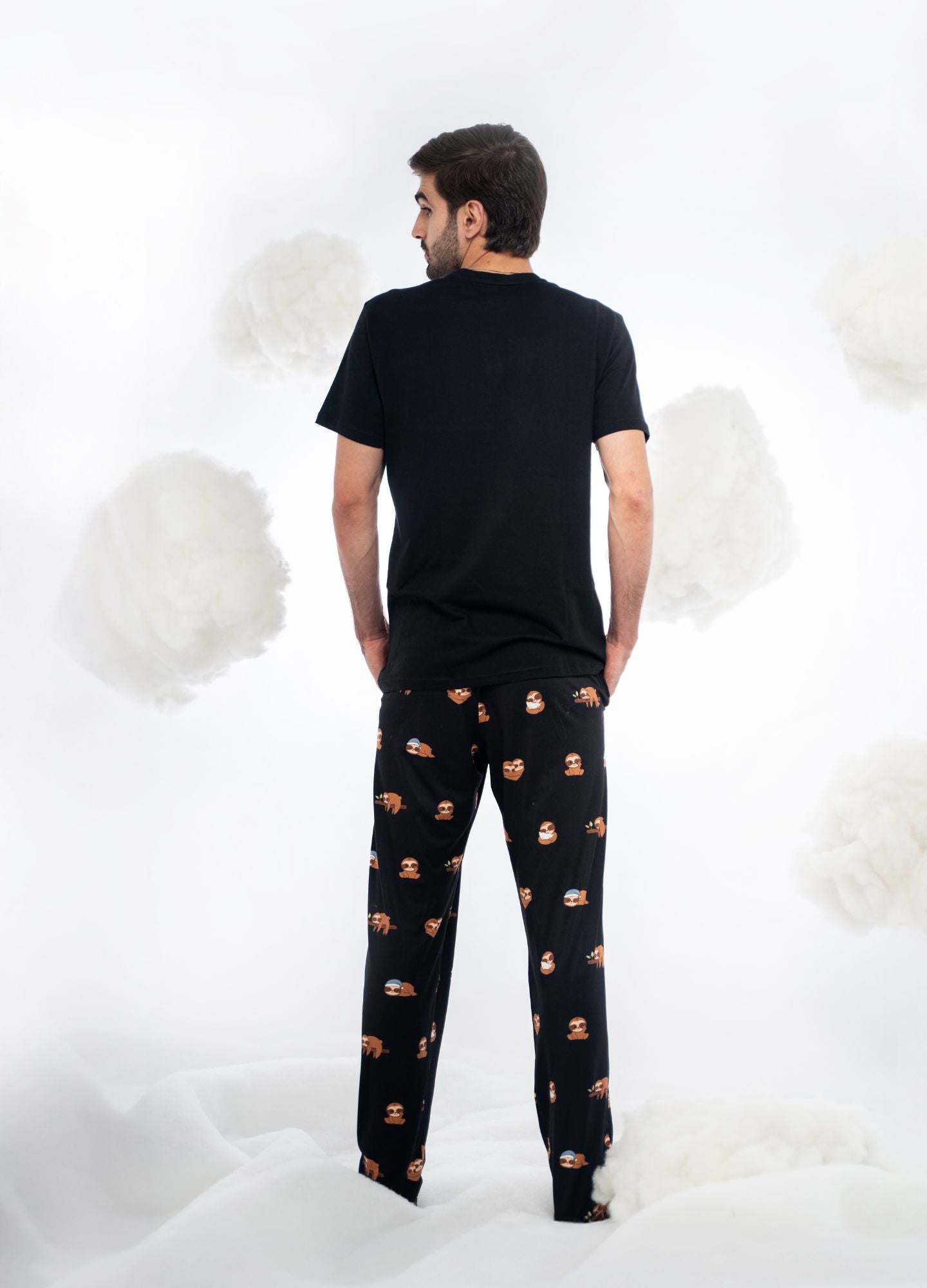 Conjunto Pantalón Perezosos - Negro