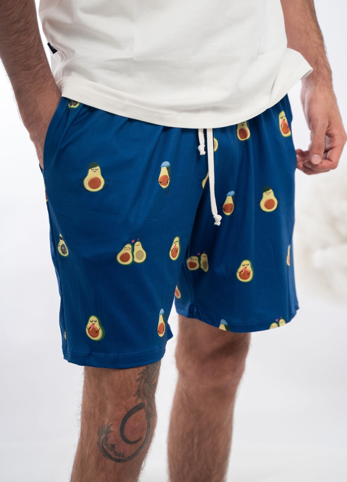 Conjunto Short Aguacate - Azul