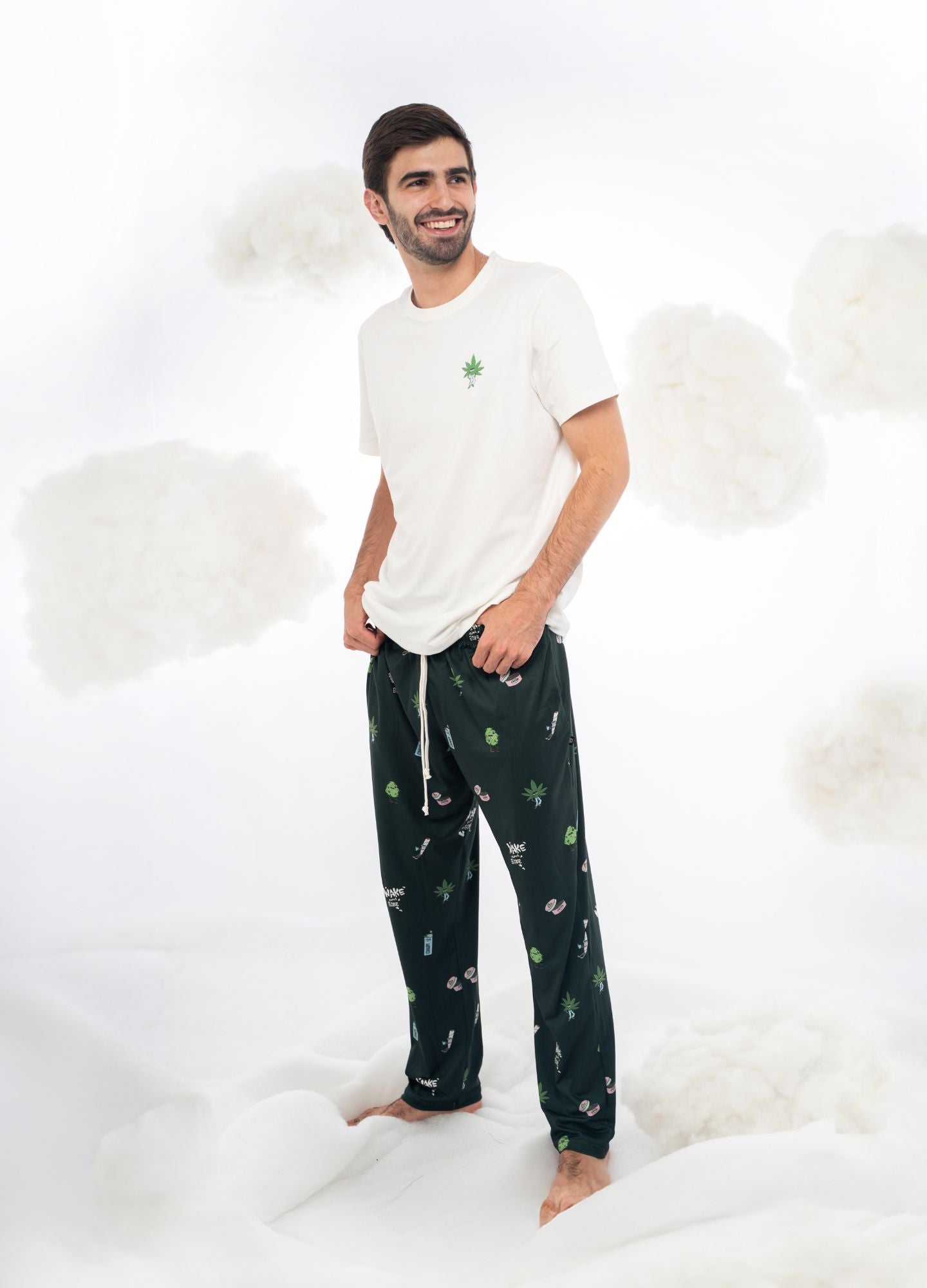 Conjunto Pantalón Weed - Verde