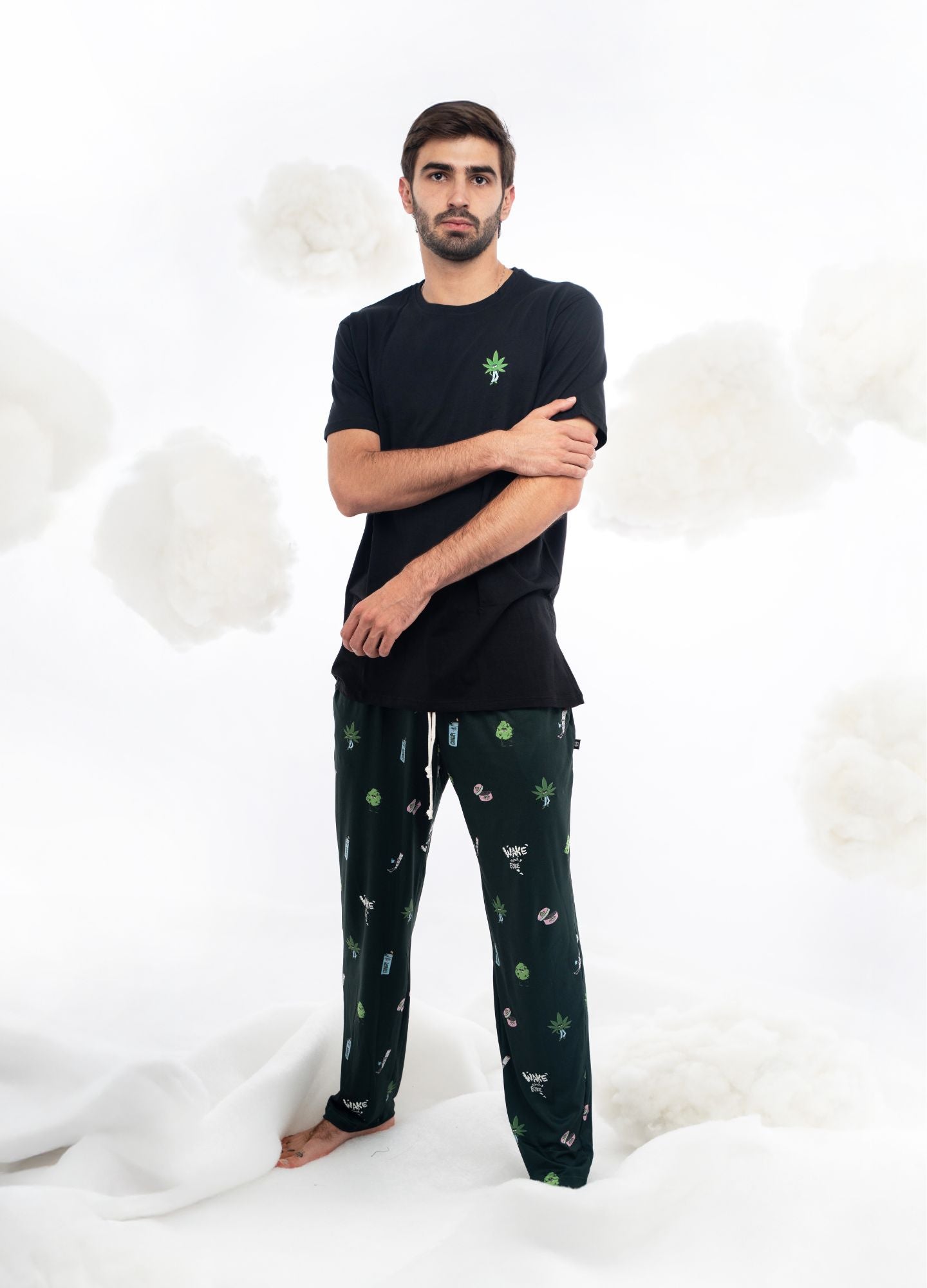 Conjunto Pantalón Weed - Verde
