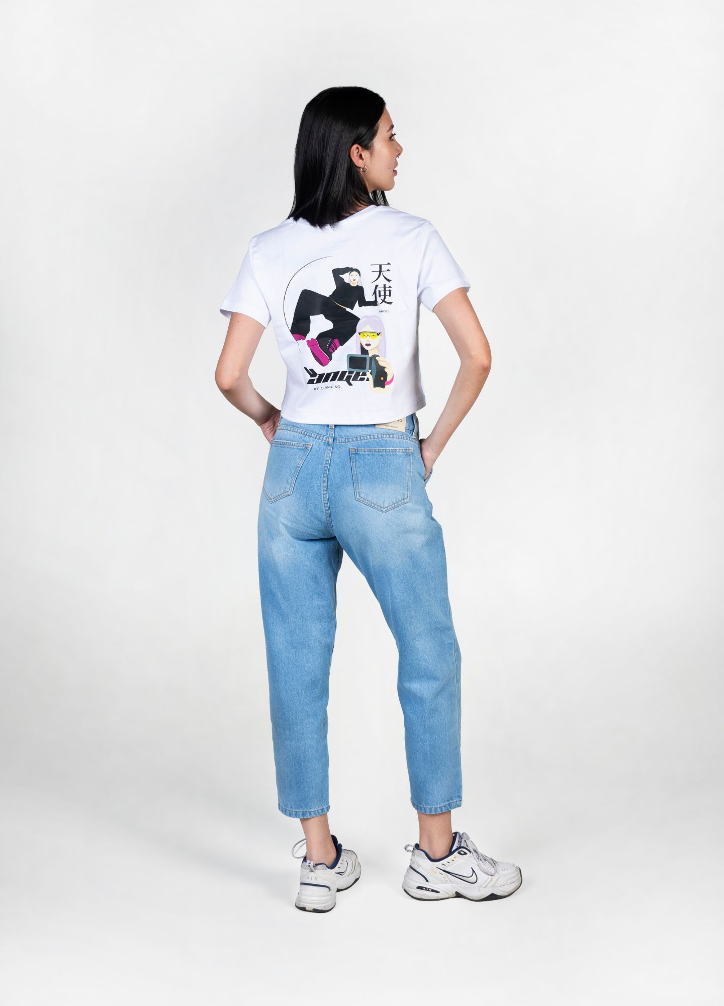 Angel Crop Top – Blanco - CIAMPINO