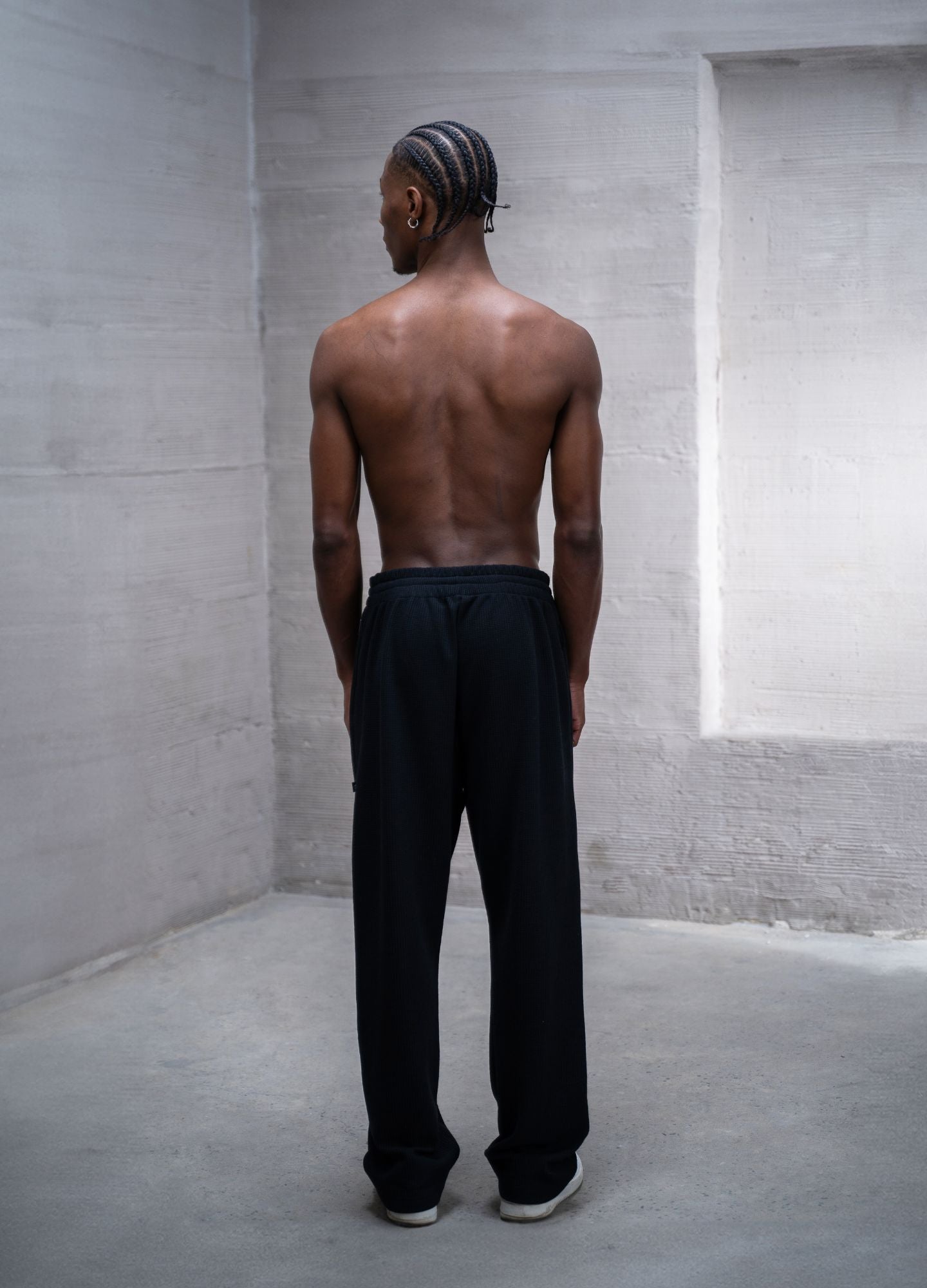 Pantalón Grid - Negro