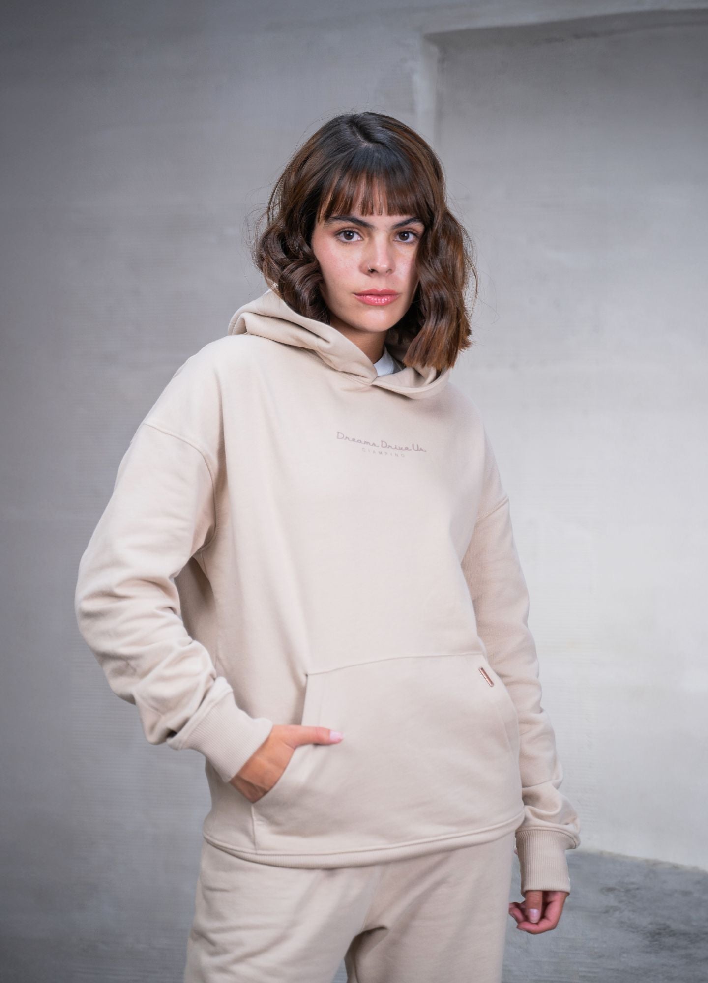 Hoodie Dreams - Taupe