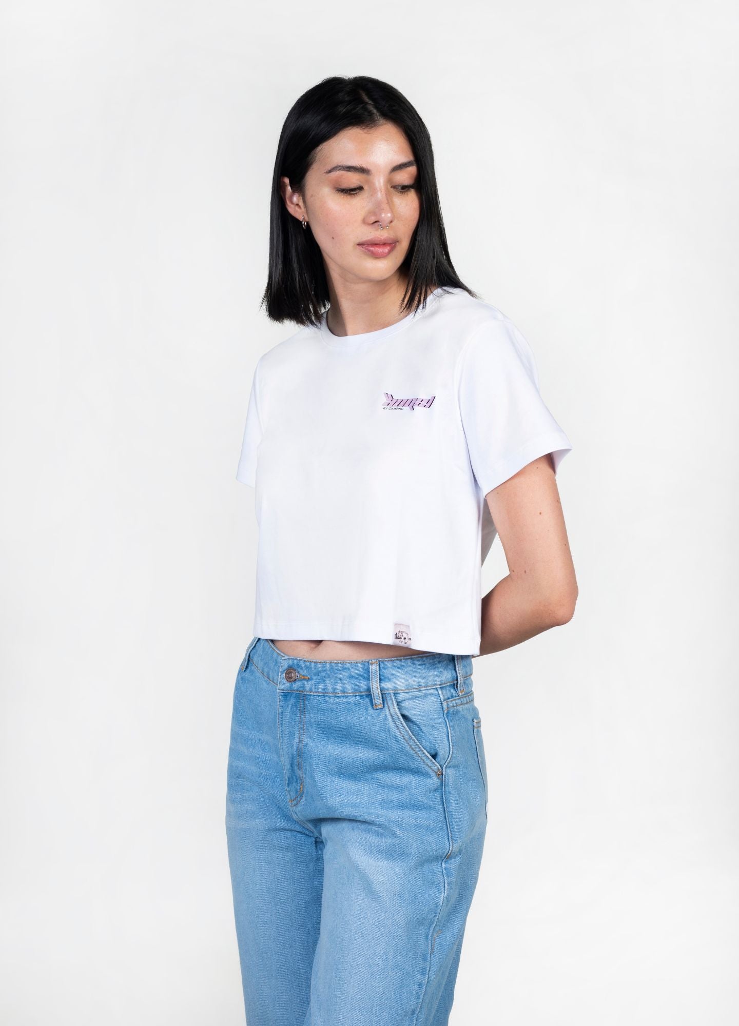 Angel Crop Top – Blanco - CIAMPINO