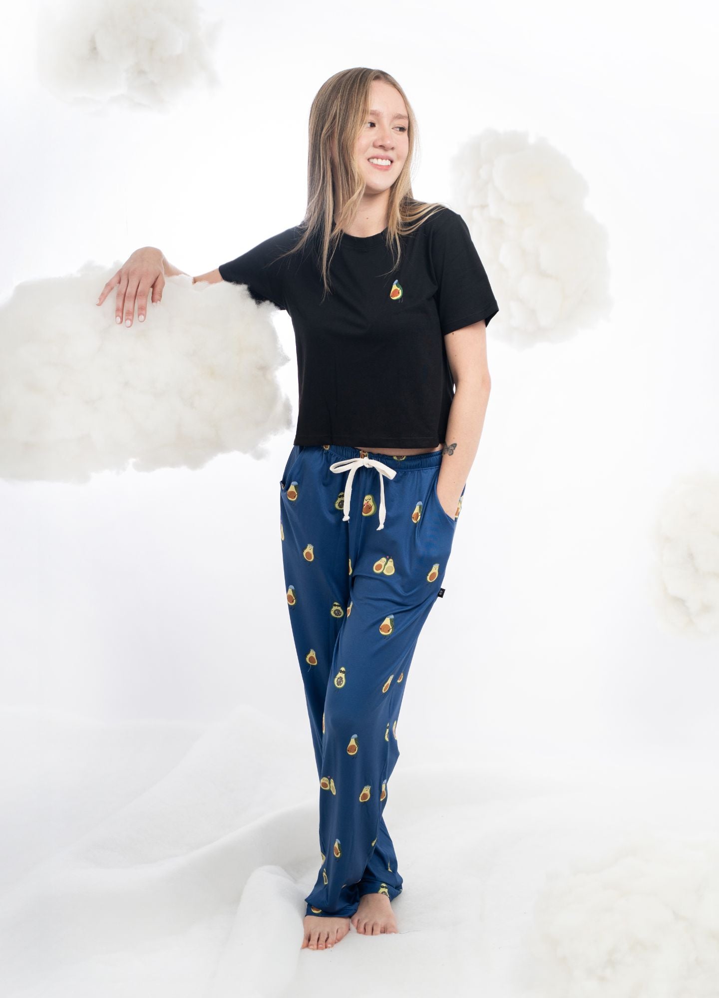 Conjunto Pantalón Aguacates - Azul