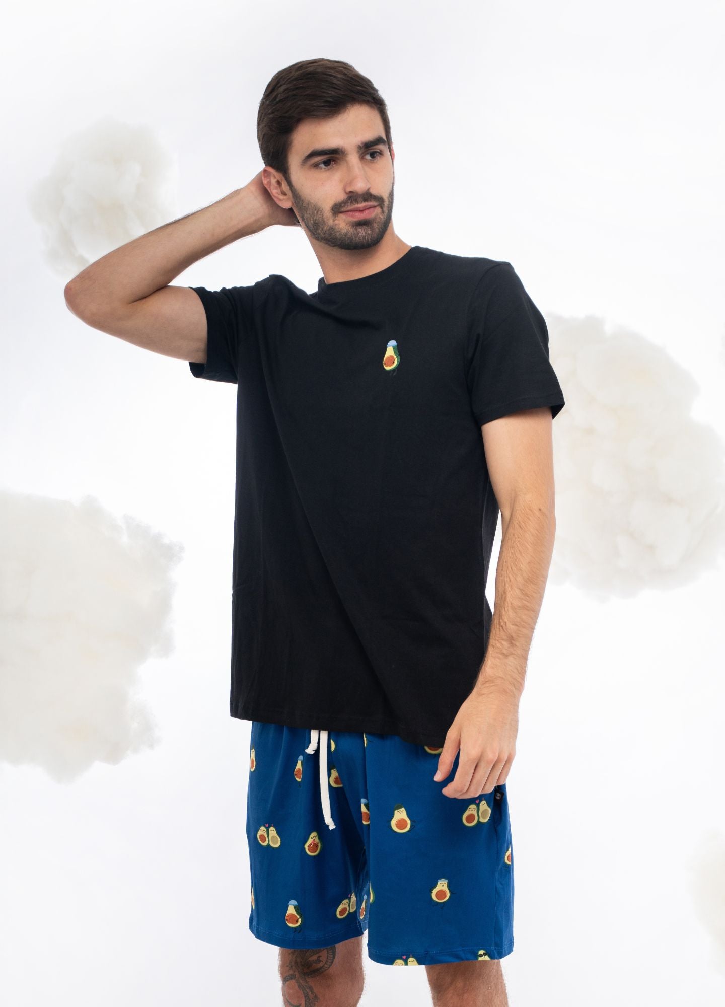 Conjunto Short Aguacate - Azul
