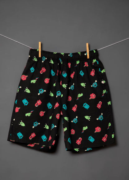 Short Monstruos – Negro - CIAMPINO