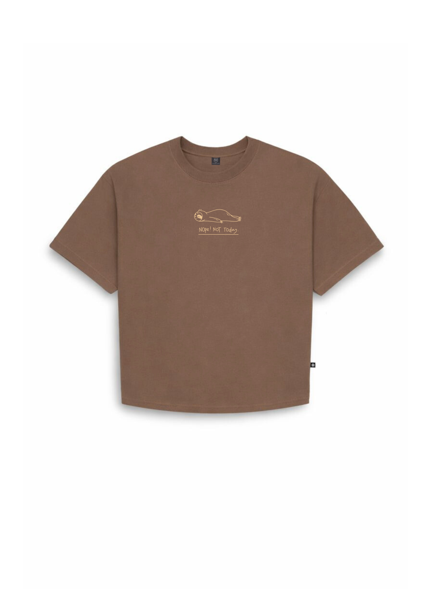 Nop Today Crop Top – Cafe