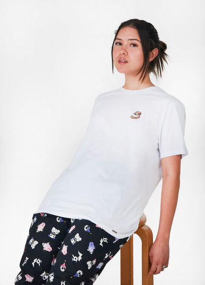 PJS Almohada Camiseta Regular – Blanco - CIAMPINO