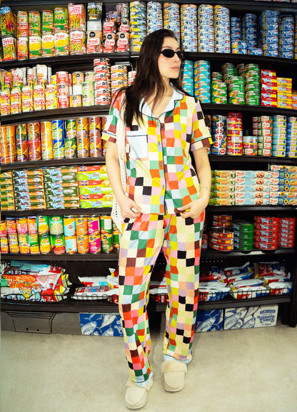 Conjunto Pantalón Color Blocks - CIAMPINO
