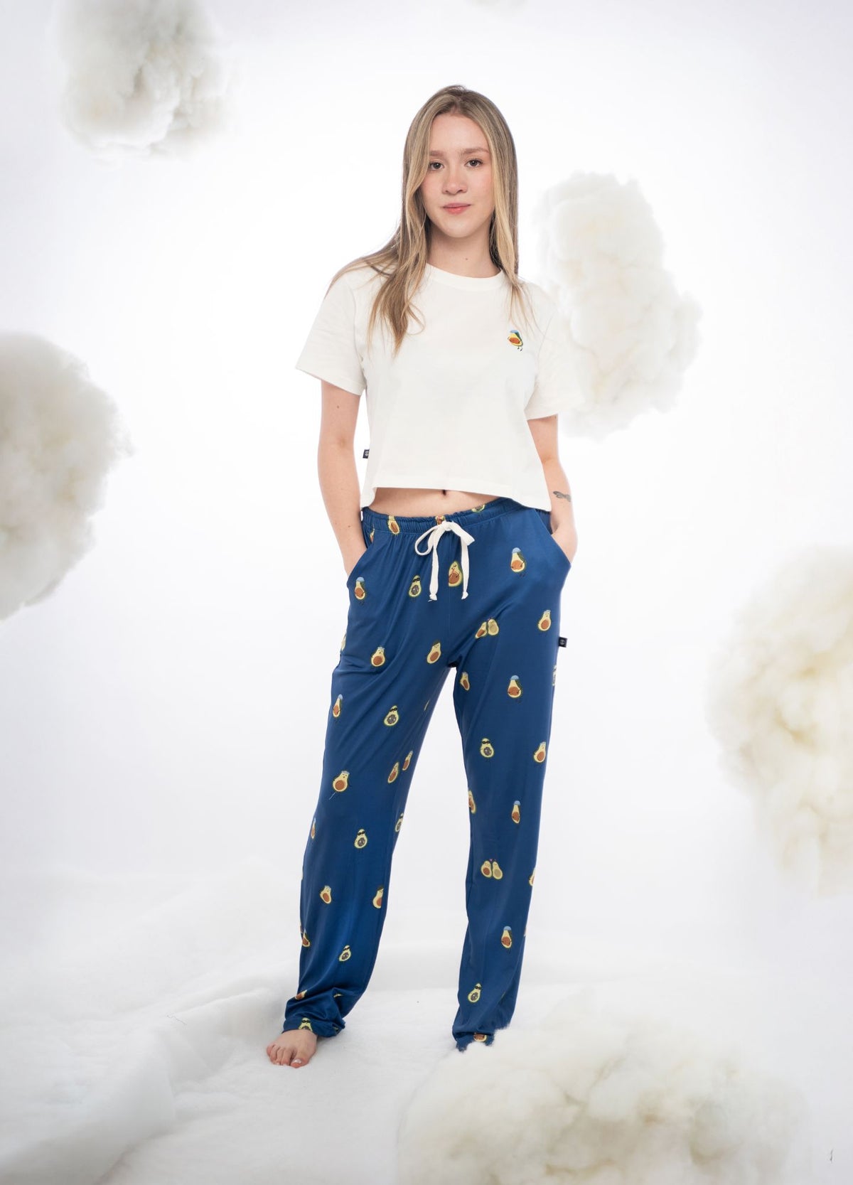 Conjunto Pantalón Aguacates - Azul - CIAMPINO