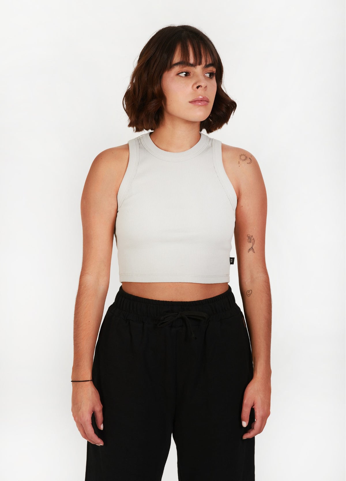 Basic Ciampino Tank Top – Gris Perla - CIAMPINO
