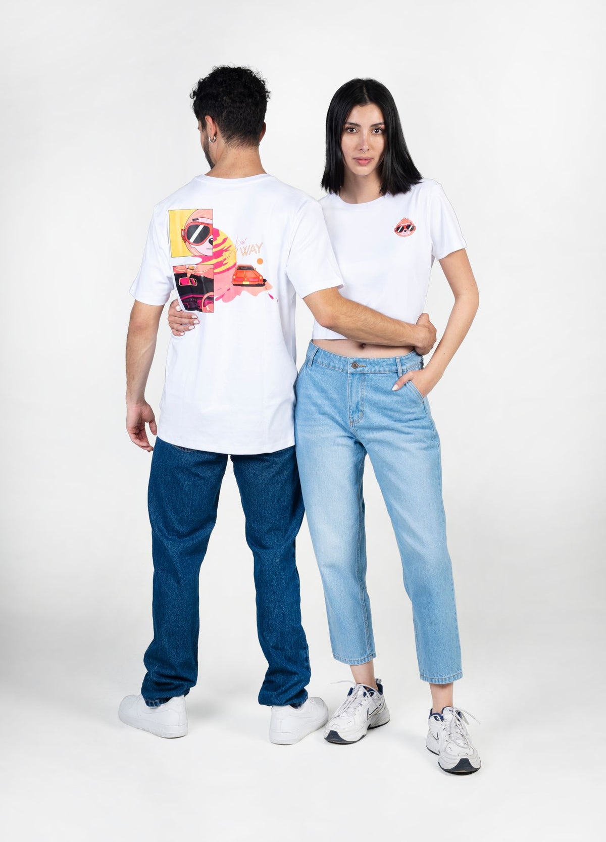 Road Trip Crop Top – Blanco - CIAMPINO