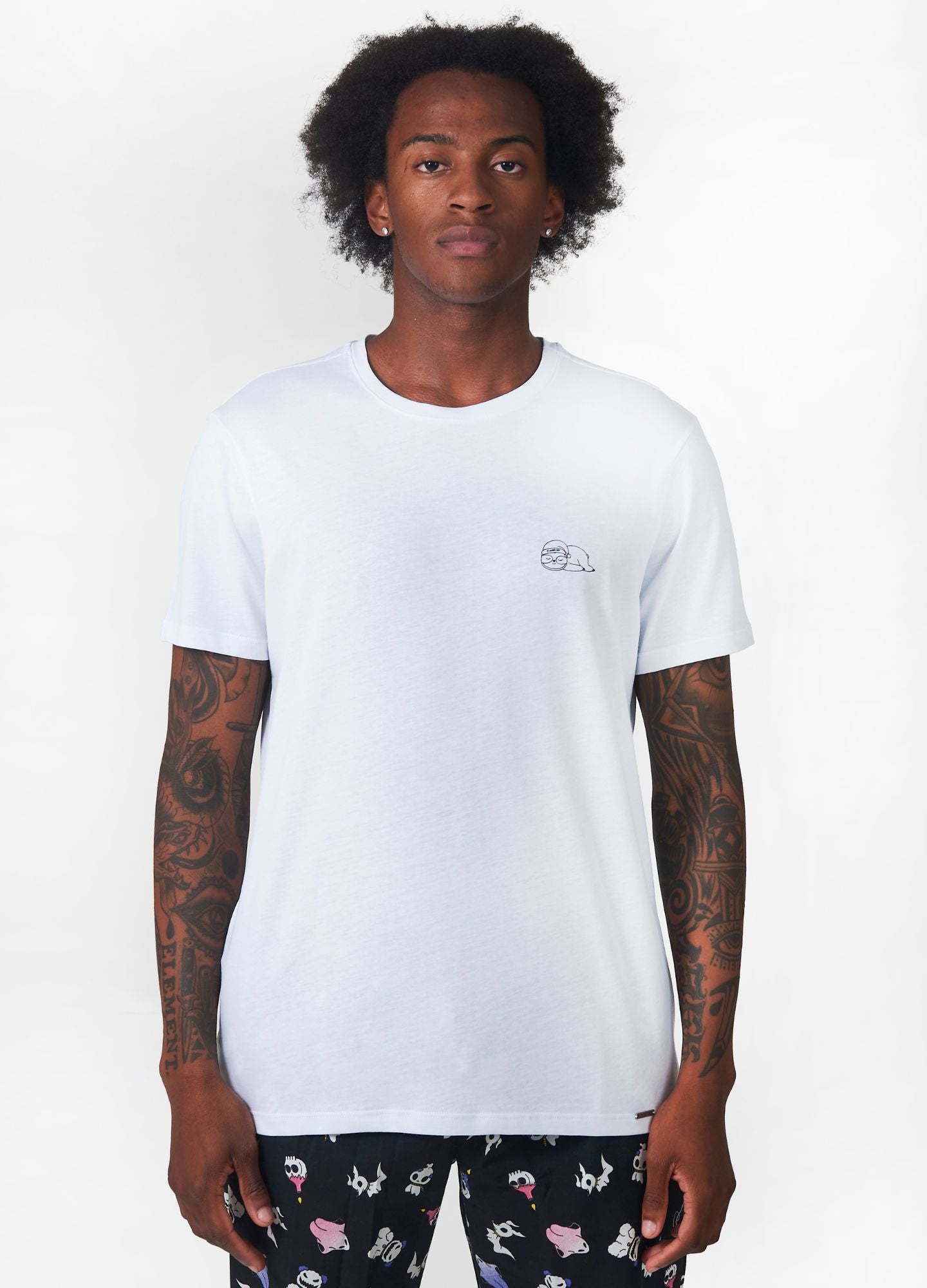 PJS Gorrito Camiseta Regular – Blanco