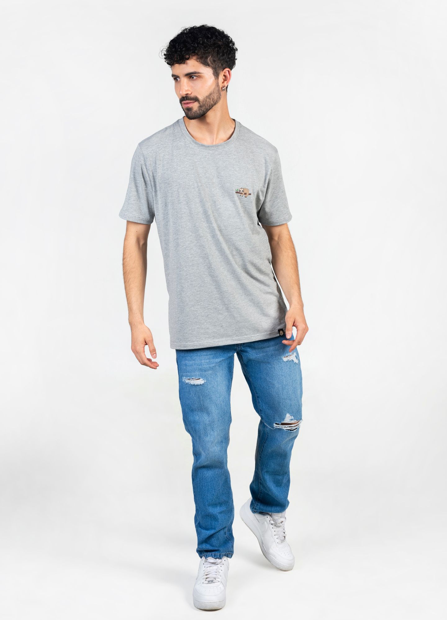 Basic Ciampino Camiseta Oversized – Gris - CIAMPINO