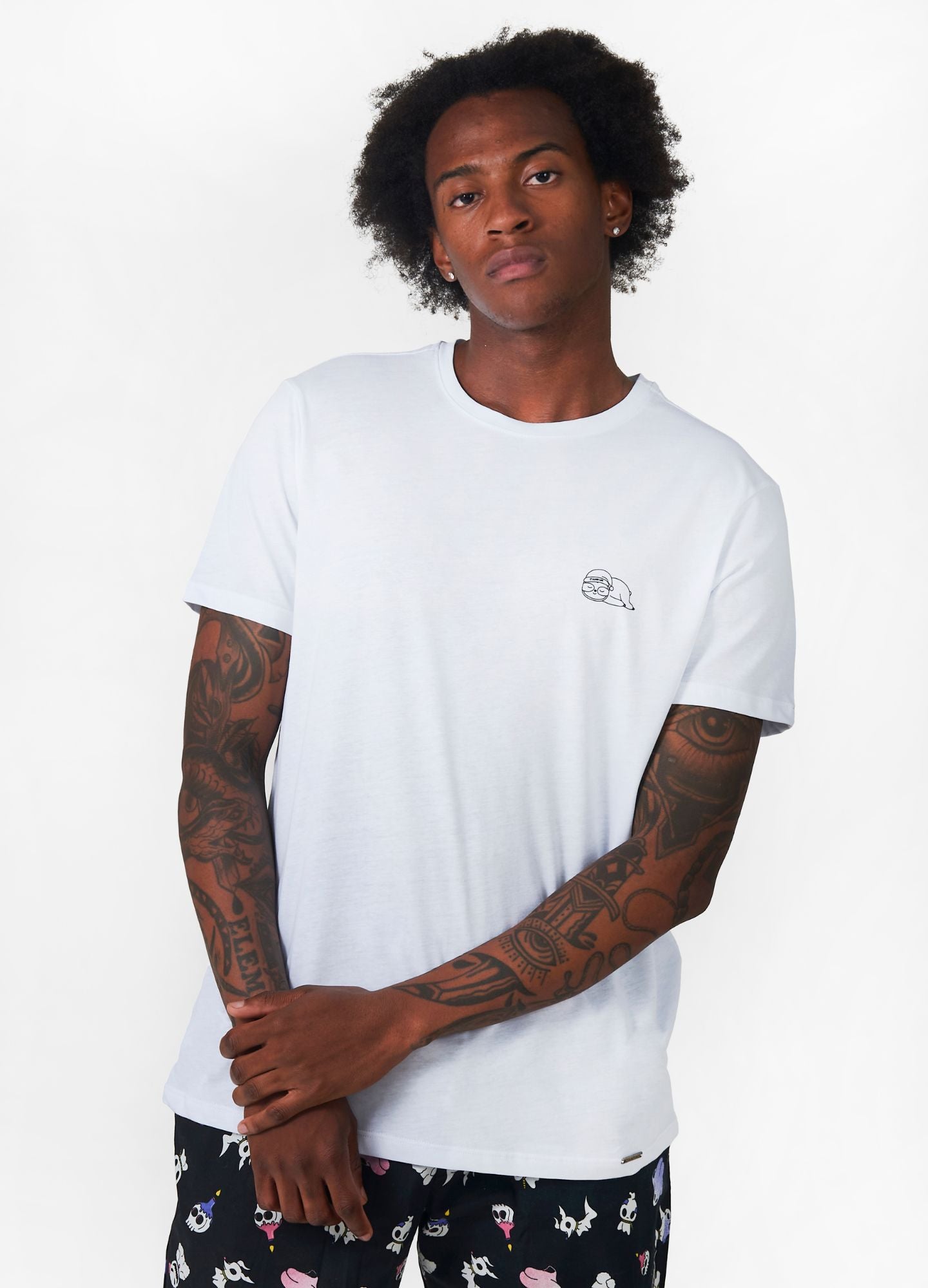 PJS Gorrito Camiseta Regular – Blanco