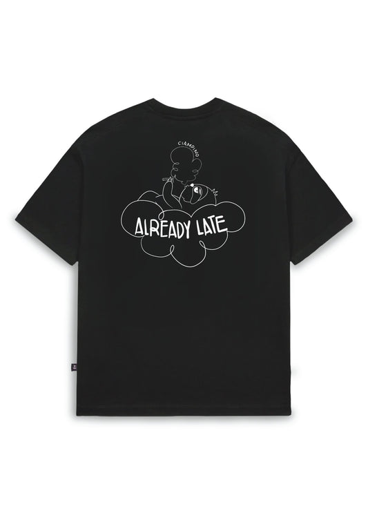 Late Oversized - Negro