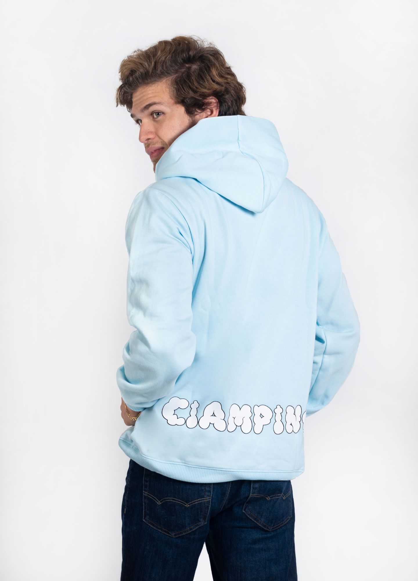 Ciampino Hoodie – Celeste - CIAMPINO