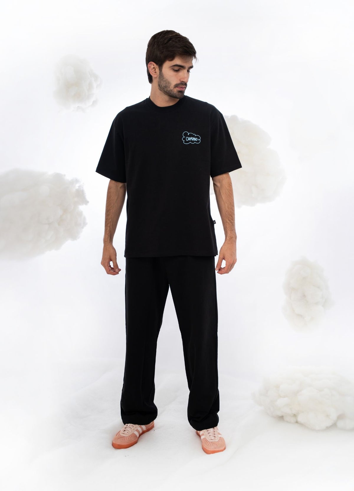 Clouds Oversized - Negro - CIAMPINO