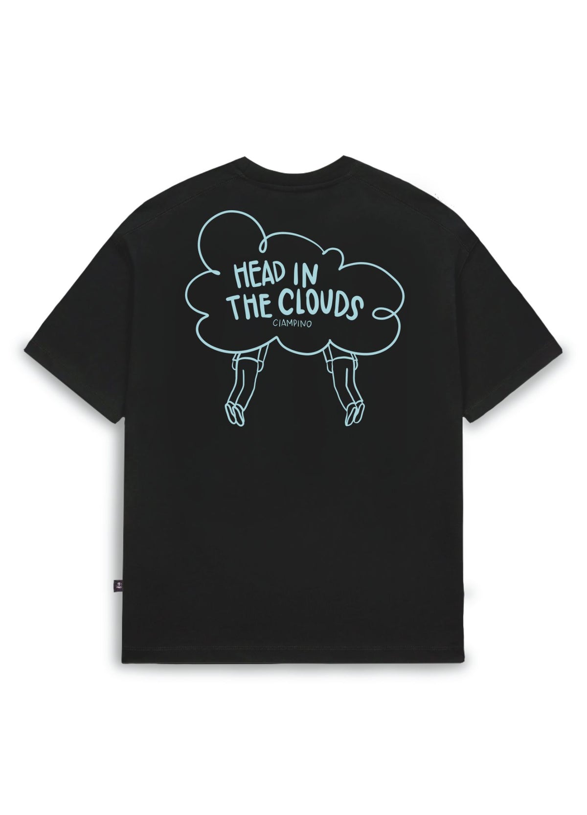 Clouds Oversized - Negro - CIAMPINO