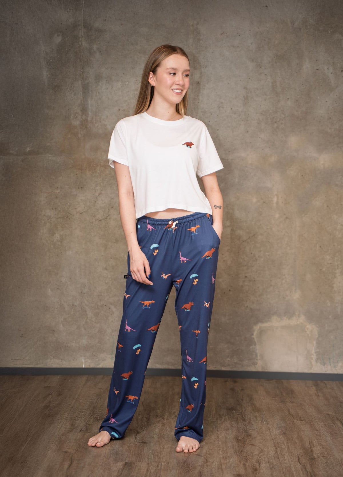 Conjunto Pantalón Dinos - Azul - CIAMPINO