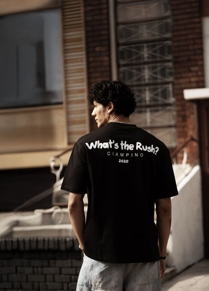 What’s The Rush Oversized - Negro