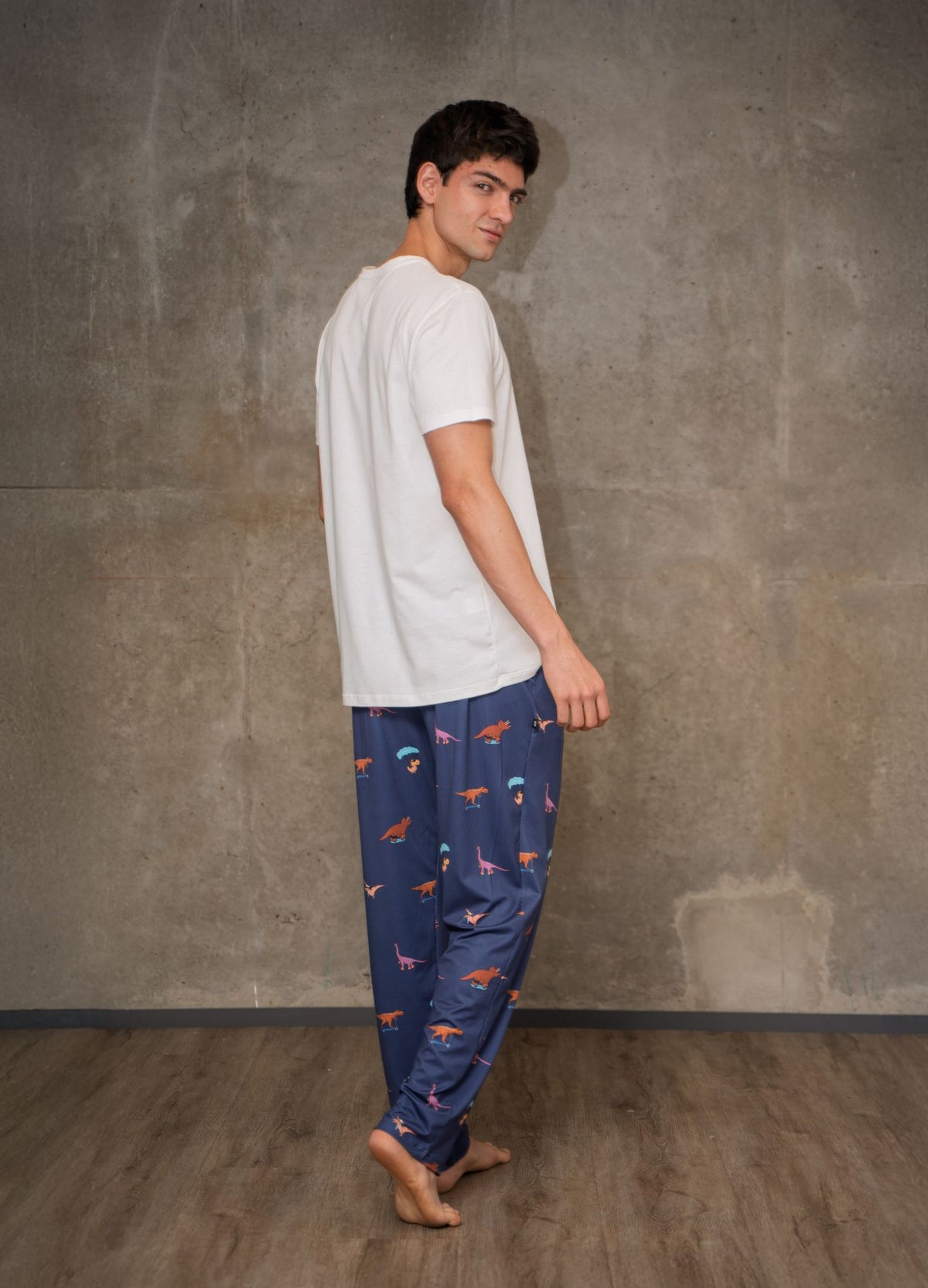 Conjunto Pantalón Dinos - Azul - CIAMPINO