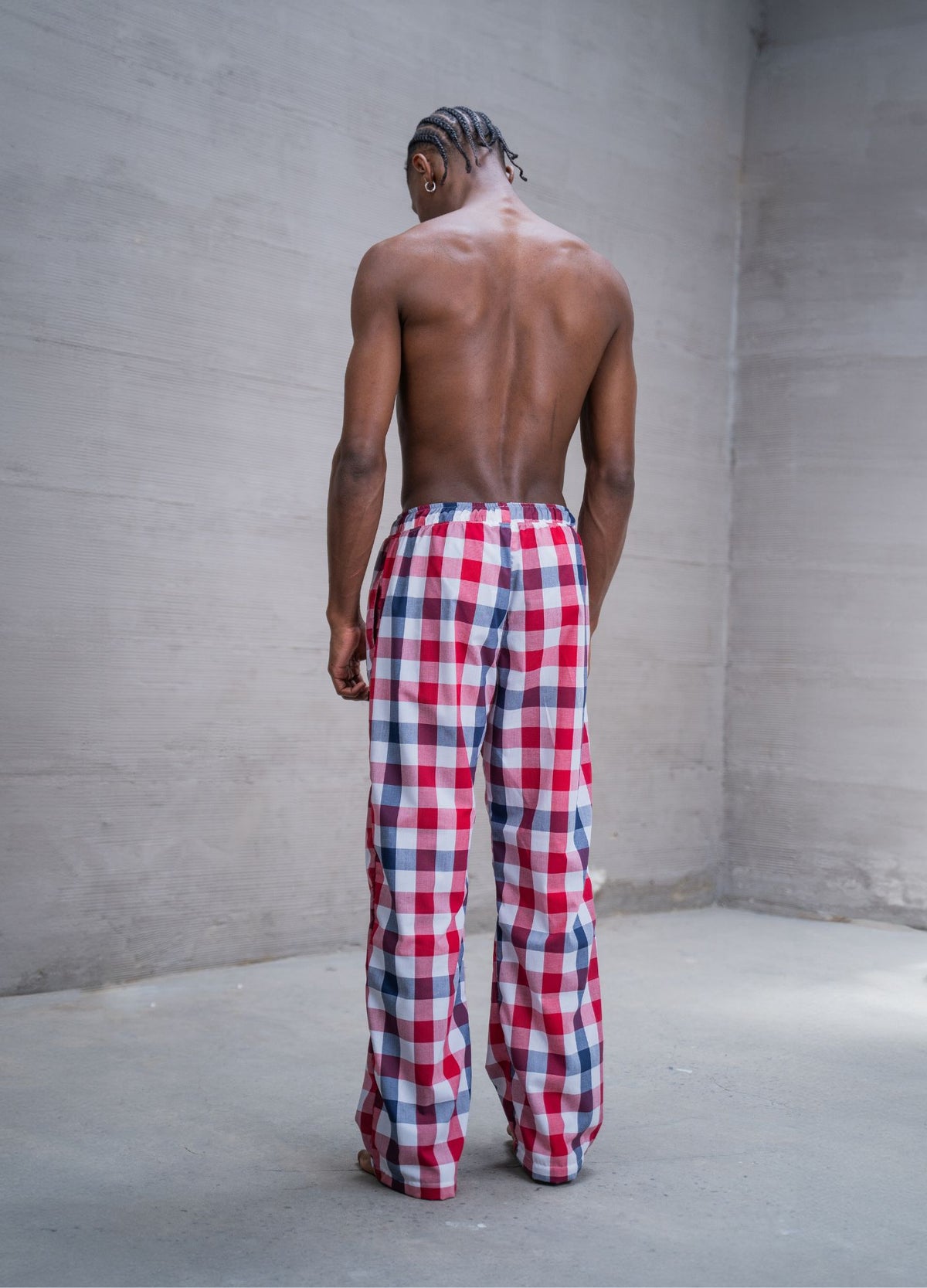 Pantalón Cuadros - Rojo - CIAMPINO