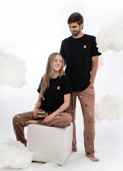 Conjunto Pantalón Cafecito - Café