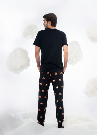 Conjunto Pantalón Perezosos - Negro
