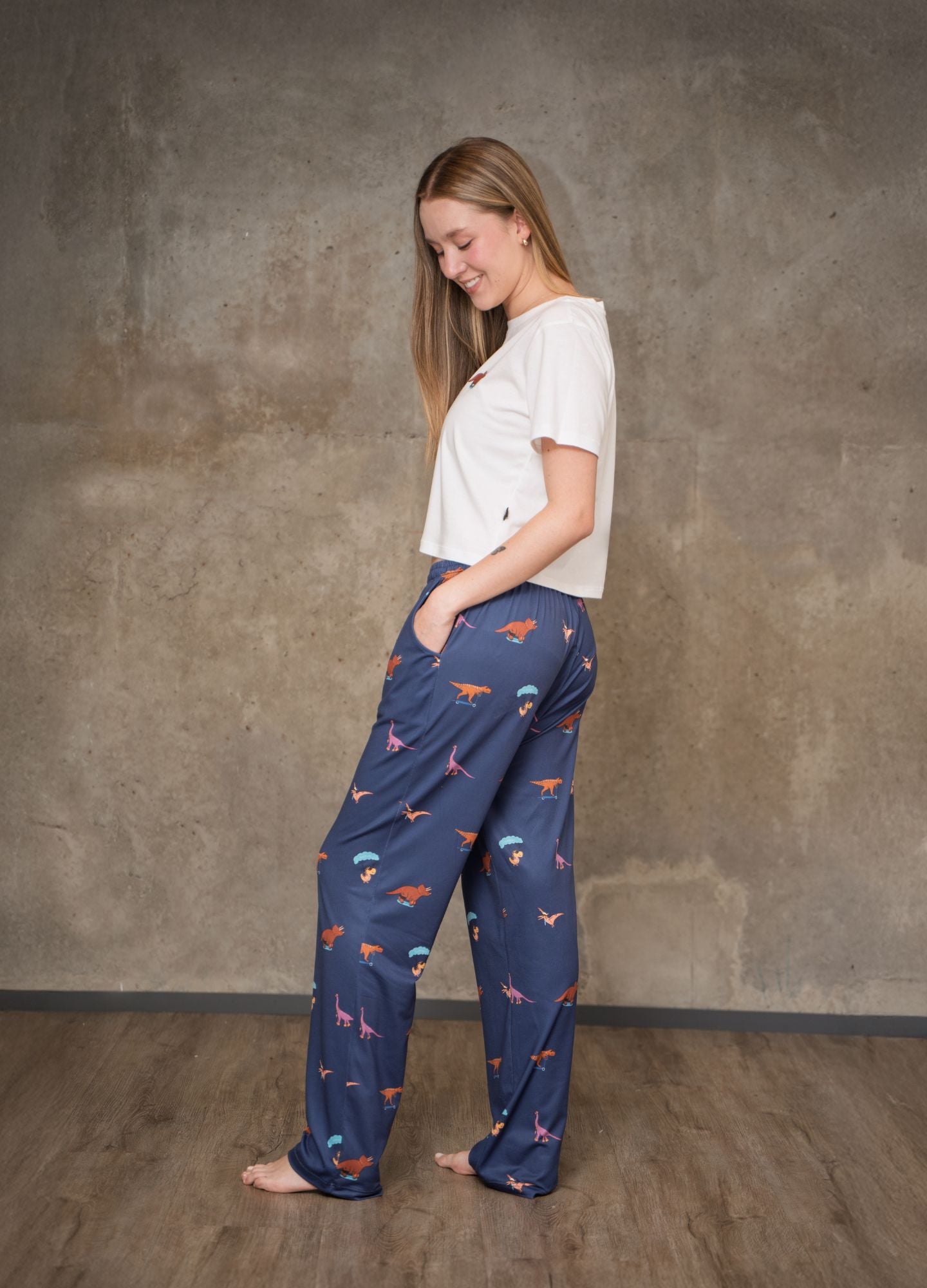 Conjunto Pantalón Dinos - Azul