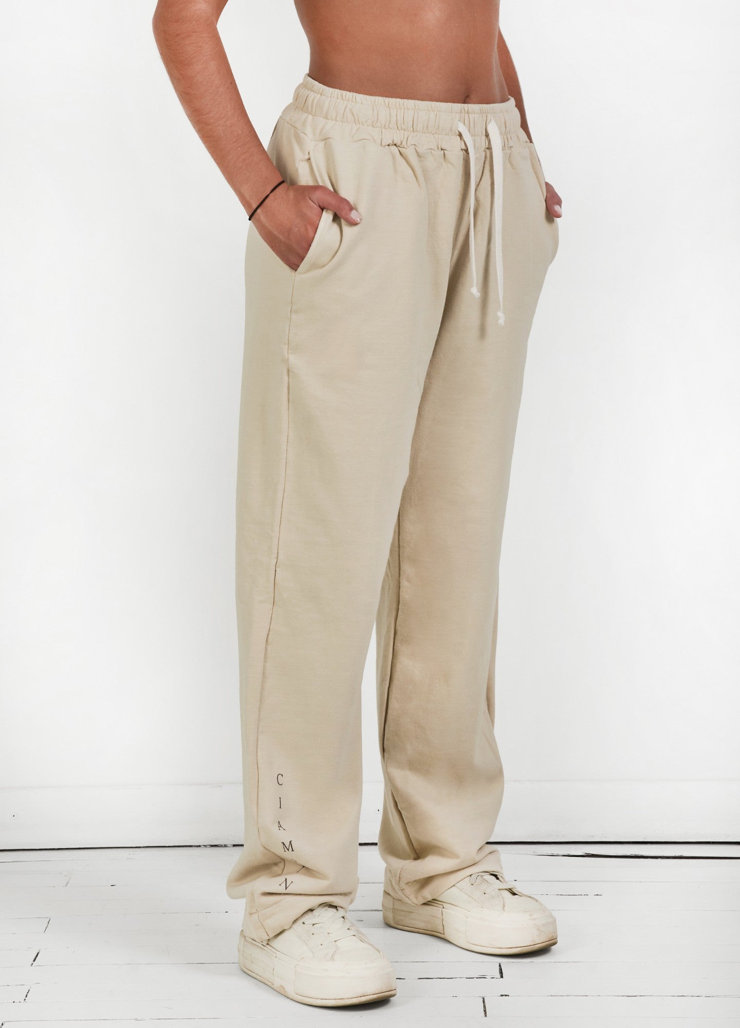 Basic Ciampino Pantalón – Crema