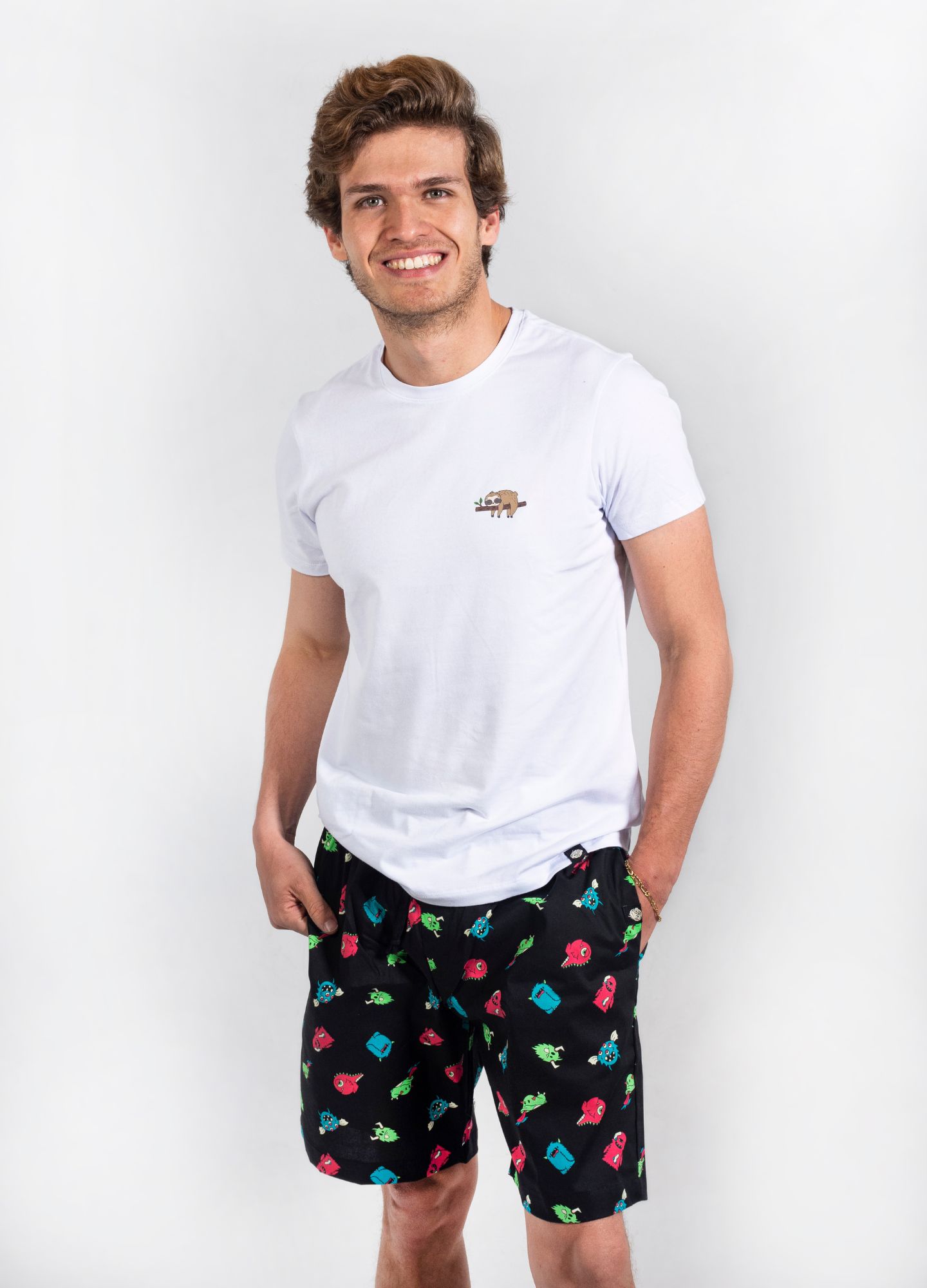 Short Monstruos – Negro - CIAMPINO