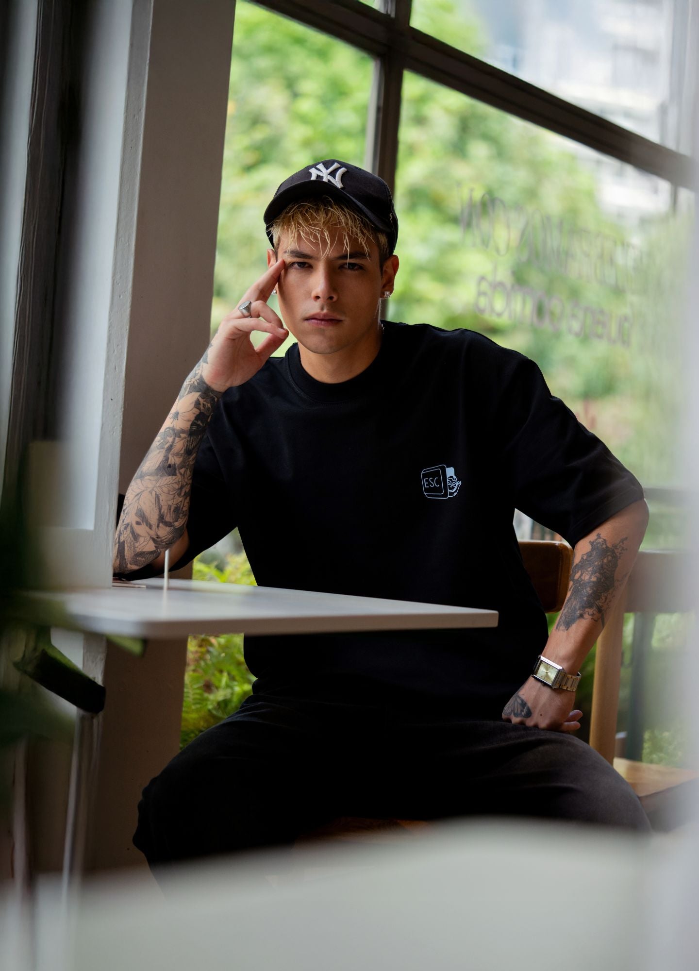 Delay Club Oversized - Negro