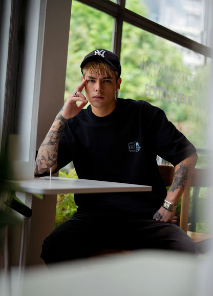 Delay Club Oversized - Negro