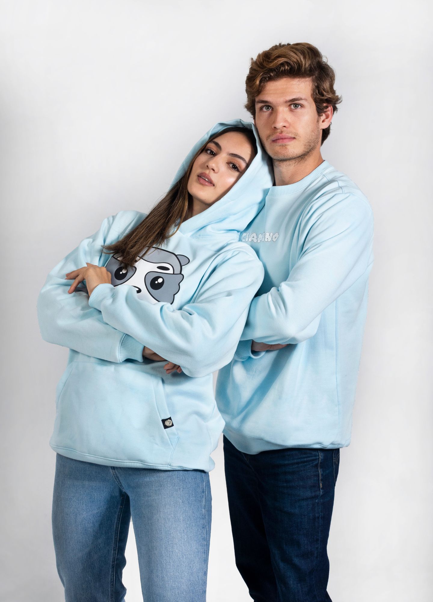 Ciampino Hoodie – Celeste - CIAMPINO